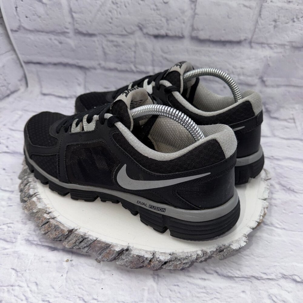 Nike Dual Fusion ST2 Womens Size 9.5 Black Sliver Training Shoes Sneakers - Picture 8 of 11